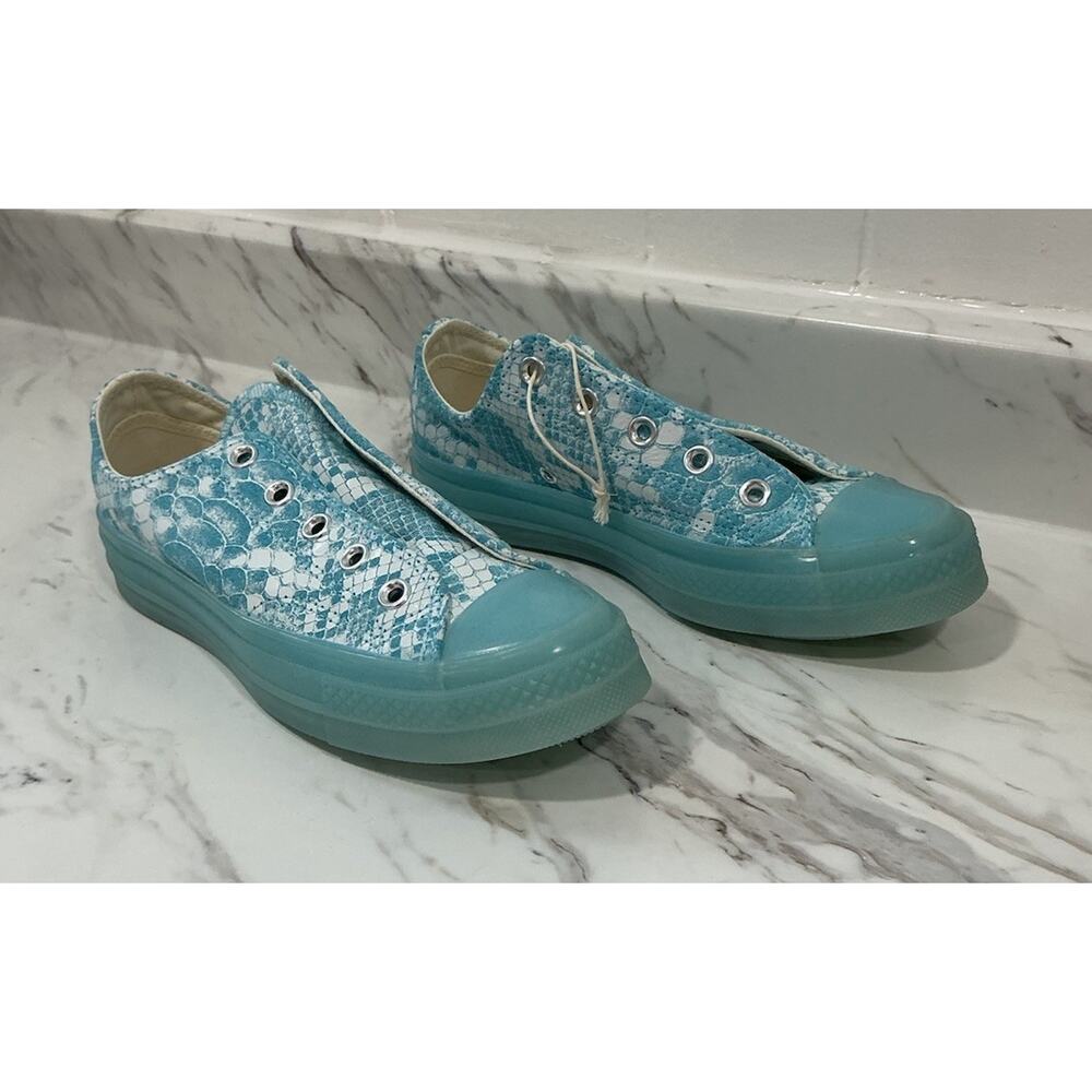 Converse GOLF le FLEUR Chuck 70 Ox Blue Topaz Python 173190C Unisex Men 4/ Wmn 6
